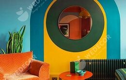 Mãn nhãn với phong cách thiết kế Funky kết hợp nội thất xi măng